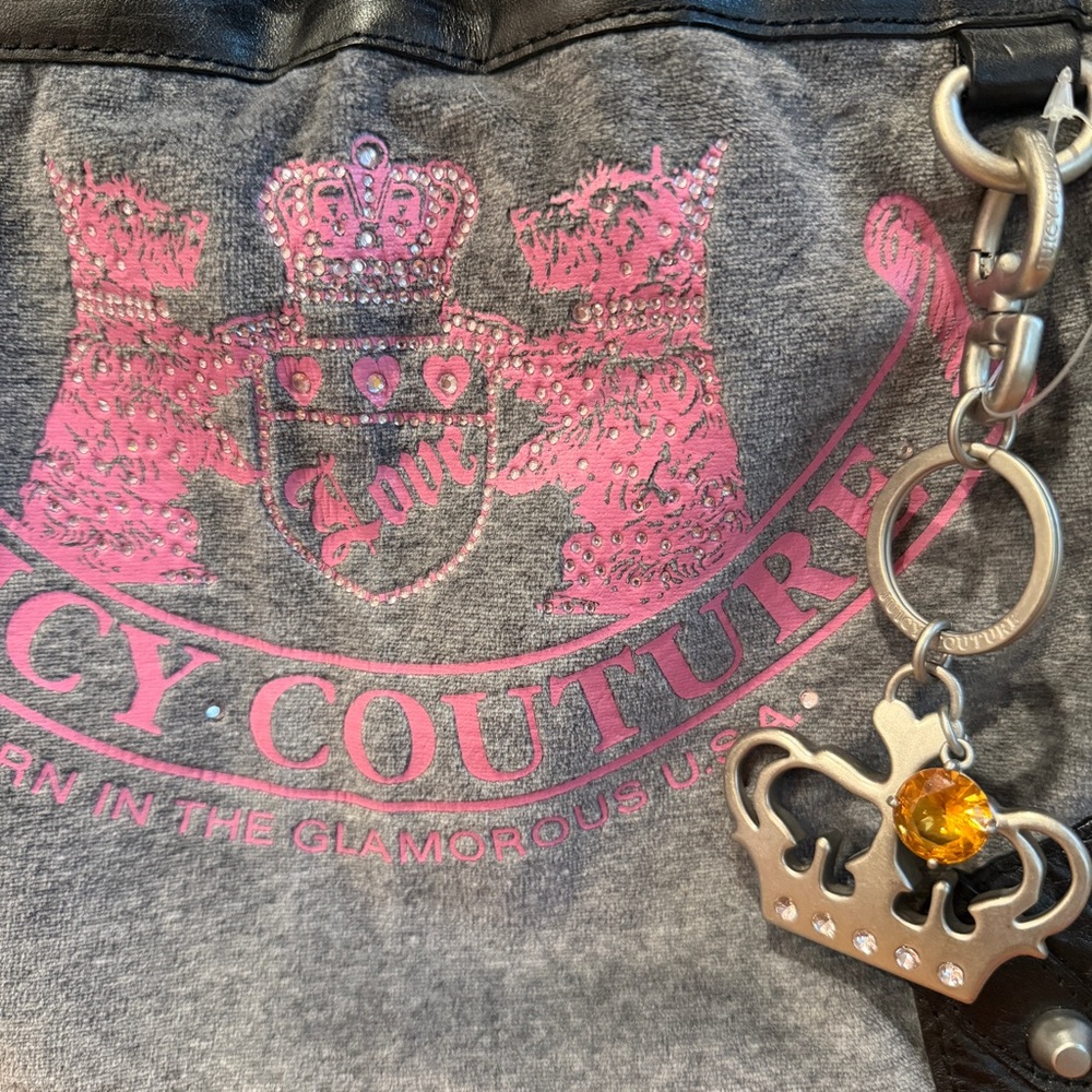 💖 NWT Juicy Couture Daydreamer (2012) – Grey with Pink Crest - Picture 7 of 12